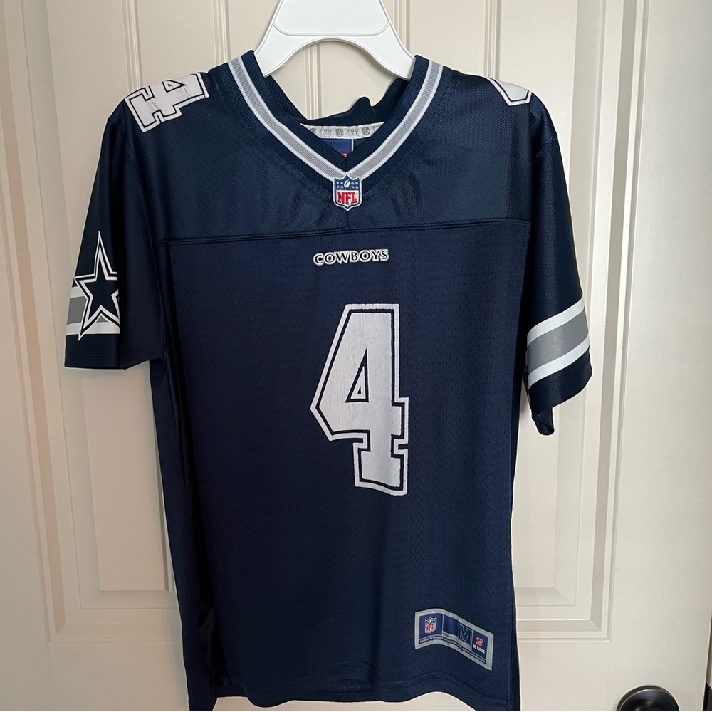 Pro Line Dallas Cowboys Dak Prescott Jersey Size M